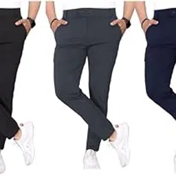 Men's Solid Lycra Material Slim Fit Stretchable Casual Wear Comfortable Formal Trousers Pants Model ||Men Bottonwear(25 PL C3-$Parent)-picture-25