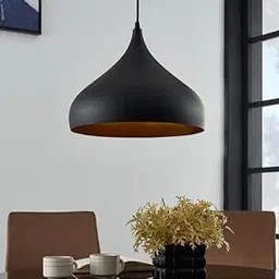 American Style Aluminium 10 inch Round Hanging Light for Living Room Bedroom Hall Lobby E27 Bulb Included-picture-29
