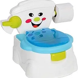 potty pot Removable Bowl Cushion Seat Covering Lid, Grip Handles Perfect for Baby Boys and Girl (Blue)-picture-30