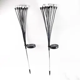 Solar-Powered Firefly Garden Decorative LED Light Set – 2-Piece Outdoor Solar Fairy Lights-image-5