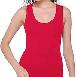Women's Sando Style Cotton Tank Top Camisole-image-53