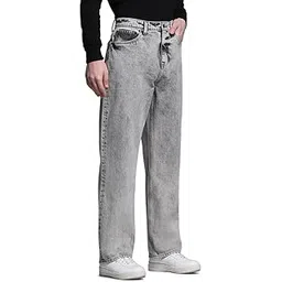 jack & jones Men High Rise Straight Fit Light Fade Jeans-picture-22