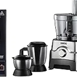 Usha Cook Joy (3616) 1600-Watt Induction Cooktop (Black) & Usha Fp 3811 Food Processor 1000-Watt Copper Motor With 13 Accessories(Premium Ss Finish)-picture-26