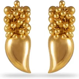 joyalukkas Women 22K Diamond Gold Stud Earrings-picture-35