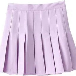 myaddiction Pleated Skirt Activewear Athletic Skorts High Waisted Purple L-picture-19