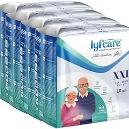 Adult Diapers XXL Size - 40 Units (Pack of 4) | Unisex Diapers Pants Style | Waist (114-155 cm) | Wetness Indicator, Super Absorb, 360° Protection & 0% Leakage | For Men & Women_Regular-picture-20
