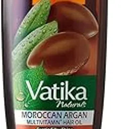 Vatika Naturals Argan Hair Oil 200ml | Vitamins A, E, F | For Moisture Soft Hair | No Parabens, Sulphates or Silicones-picture-52