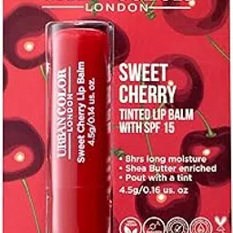Urban Color London Tinted Lip Balm- 4.5g (Flavour- Cherry)-picture-16
