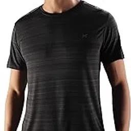 force nxt Round Neck T-Shirt for Men Pack of 1 | Men’s Anti Odour Dry-Fit Gym T-Shirt | Micro Fibre Sports T-Shirt | Regular Fit, Ultra Soft, Short Sleeve T-Shirt-picture-17