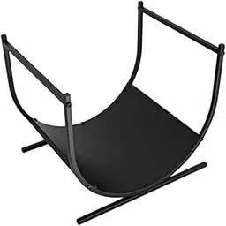 Firewood Rack for Fireplace Storage Metal Heavy Duty Curved Wood Rack Indoor|Home & Garden|Home Improvement|Heating Cooling & Air|Fireplaces & Stoves|Log Holders & Carriers-picture-21