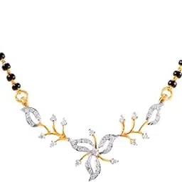 joyalukkas Bandhan collection 18k Yellow Gold and Diamond Pendant-picture-14