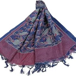 traditions bazaar Women's Printed Art Silk Dupatta image 1