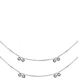 Vivastri Traditional Silver White Metal Payal Anklets Pair for Women & Girls [VIVA1020PYL]-image-78