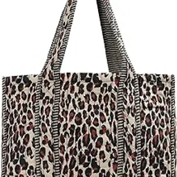 max Women Leopard Print Tote Bag(Brown_FS)-picture-52