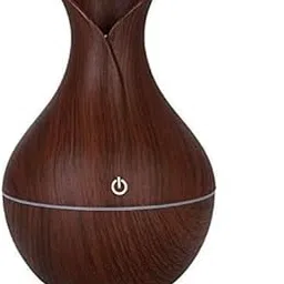 KAYORA Wooden Humidifier Vase Style – Ultrasonic Cool Mist Big Pot with LED Lights – Essential Oil Diffuser for Home, Office, Yoga, and Relaxation-picture-12
