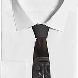 Tie French Bulldog Print Men'S Silk Soft Necktie Great For Weddings Groom Groomsmen Missions Dances Gifts-image-29