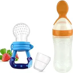 Cuckoos Silicone Baby Fruit Nibbler And Feeder/Baby Fruit Nipple/Pacifier/Soother 6-18 Months,Multicolor-picture-52