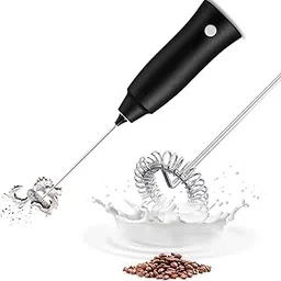 APTODEN Powerful Milk Frother Handheld Foam Maker for Lattes - Whisk Drink Mixer for Coffee, Mini Foamer for Cappuccino, Frappe, Matcha, Hot Chocolate by Milk Boss-picture-27
