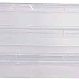 clear plastic long storage boxes size 13x3.25x1.3 in (Set of 3)-picture-27