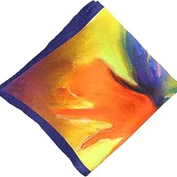 leonardi Mens Printed Pocket Square | Silk | Microfiber | 13 x 13 inches | Silk fabric | Superior finishing| Packaging – folder | Multicolour (Set of 1)-picture-36
