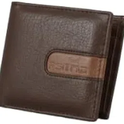RSILRO Classic Men's Brown Leather Bi-Fold Wallet with Two-Tone Accent, Premium Genuine Leather-picture-22