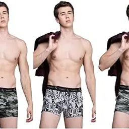 kyroxx Men's Underwear Anti Bacterial Airsoft Trunk | Men's Regular Fit Underwear | Imported Nylon Fabric-picture-55