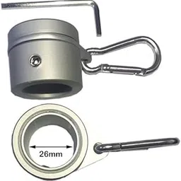 Fashion My Day Aluminum Alloy Pole Rotating Rings Clip Anti Wrap Grommet Mounting-image-26