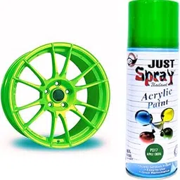 just spray Acrylic Spray Paint Gloss Finish Multipurpose Spray Paint | DIY, Quick Drying Good finish for Metal, Wood, and Walls 400ml (Apple Green)-image-18
