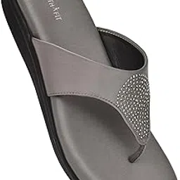 health fit EXTRA SOFT Women's Comfortable Memory Foam Doctor Slippers/Flip-Flops|Fashionable Casual & Stylish|Lightweight & Breathable|Outdoor Synthetic Casual Chappals Sandals Ladies & Girls HF21-picture-28
