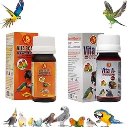 Pet Care International (PCI) Combo Vita E-Care (30ml) and Vita A+ (30ml) || Provide Essential Vitamins & Minerals for Healthy Bird Healthcare-picture-28