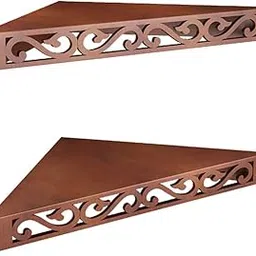 Home Sparkle Wenge Decorative Multipurpose Hanging Rack (Brown)-picture-17