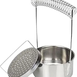 THE STYLE SUTRA Paint Brush Washer Stainless Steel Rustproof Oil Painting Pen Washing Barrel-picture-10