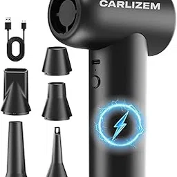 Powerful Air Duster 140000 RPM Cordless Air Blower Machine | Air Blower for Dust Cleaning, Car, PC, Home | USB-C Rechargeable Mini | Portable Leaf Blower for Cleaning-picture-26