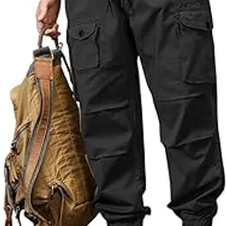 tagas Men Cotton Cargo Trouser ||Joggers Cargo for Men|| Mens Multi Pocket Cargos Pants-picture-55