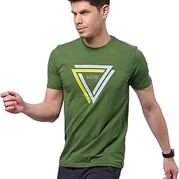DOMIN8 Men's Solid Regular Fit T-Shirt-picture-10