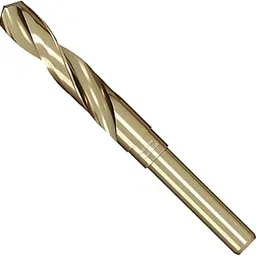Meccion Cobalt Drill Bit 9/16 Inch High Speed Steel M35 Reduced Shank Twist Drill Bit for Metal, Cast Iron, Stainless Steel, Alloy, Non-Ferrous Etc.-picture-21