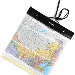 wild finding Waterproof Map Case Holder, Watertight Map Carrier, Transparent Dry Bag Protector Pouch for Camping, Hiking, Documents, Electronics, Emergency, Outdoors-picture-48
