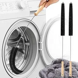 Sealegend 2 Pack Dryer Vent Cleaner Kit Dryer Lint Brush Refrigerator Coil Brush Vent Trap Cleaner Long Flexible Lint Remover-picture-48