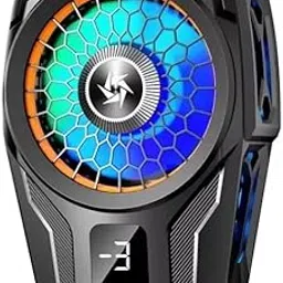 BKN SL-16 Fast Cooling Mobile AC Fan Radiator | Fast Mobile Cooler for Gaming With USB Powered Smartphone Fan Cooling Radiator Game Cooler -3 degree 2 Gear for Phone Gaming, Live Streaming-picture-45