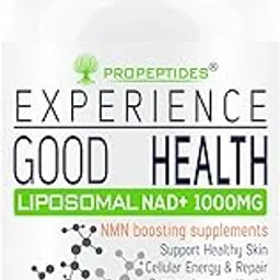 Propeptides NMN Supplements Alternative (Liposomal NAD+ 1000mg/Serving) Beta Nicotinamide Adenine Dinucleotide, Resveratrol, Quercetin, 98%+ Highly Purified and Bioavailable-30 Tablets (30)-picture-15
