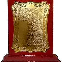 Be Win Wooden Red Rectangle 10X7 in Momentos with in Gold Foil for Sports Event, Functions & Other Events-picture-19