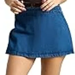 freakins Denim Dusk Skorts-picture-52