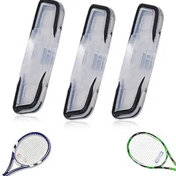 3PCS Tennis Dampener, Dampener for Tennis Racket, Reduce Hand Vibration and Improve Comfort, Black and Orange Dampeners for Tennis Players Fits Most Tennis Dampener, Black-picture-59