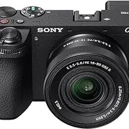 Sony Alpha ILCE-6700K (Previously ILCE-6700L) with Upgraded SEL16-50 (Ver 2) Power Zoom Lens | APS-C Interchangeable-Lens Mirrorless Camera |26.0 MP 4K 60p Recording - Black-image-8