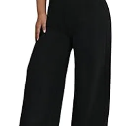 dockstreet Straight Wide fit Long Length Open Bottom Jogger for Women/Trending Multi Pocket Style, Relaxed Casual Pants for Women-picture-22