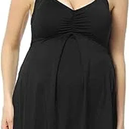 Bathing Suit UPF 50 One Piece Skirted Swimdress Swimsuit (Regular & Plus Size)-image-31