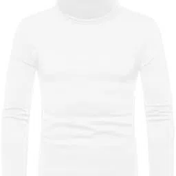 ausk Men's High Neck Cotton T-Shirts-picture-39