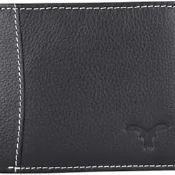 PU Leather Slim 2 Slots Wallet for Men with RFID Protection_WLT_145_Black-picture-36