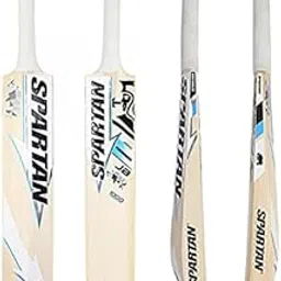 Blessence Cricket Bat Full Size Popular Willow Spartan Cricket Bat for Tennis Ball, Leather Ball Rubber Ball, Plastic Ball (Men|Women) (White Blue)-image-76