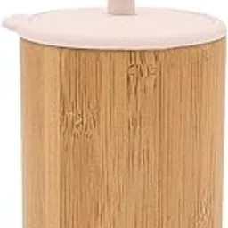 Kids Station 1 Piece Bamboo Feeding Set for Newborn and Infants - Sipper with Straw and Cap - Non-Toxic - BPA-Free and Unbreakable Eco-Friendly - Tableware for Toddlers, Kids & Babies - (Pink)-image-69